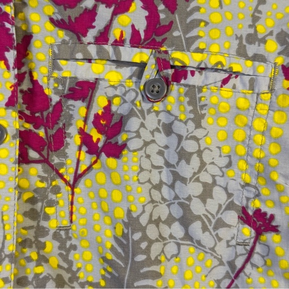 ExOfficio Colorful Button Up Shirt Women’s Size S - Picture 6 of 6